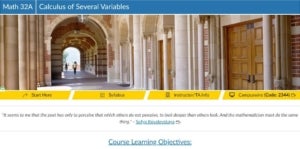 Math 32A Bruin Learn page